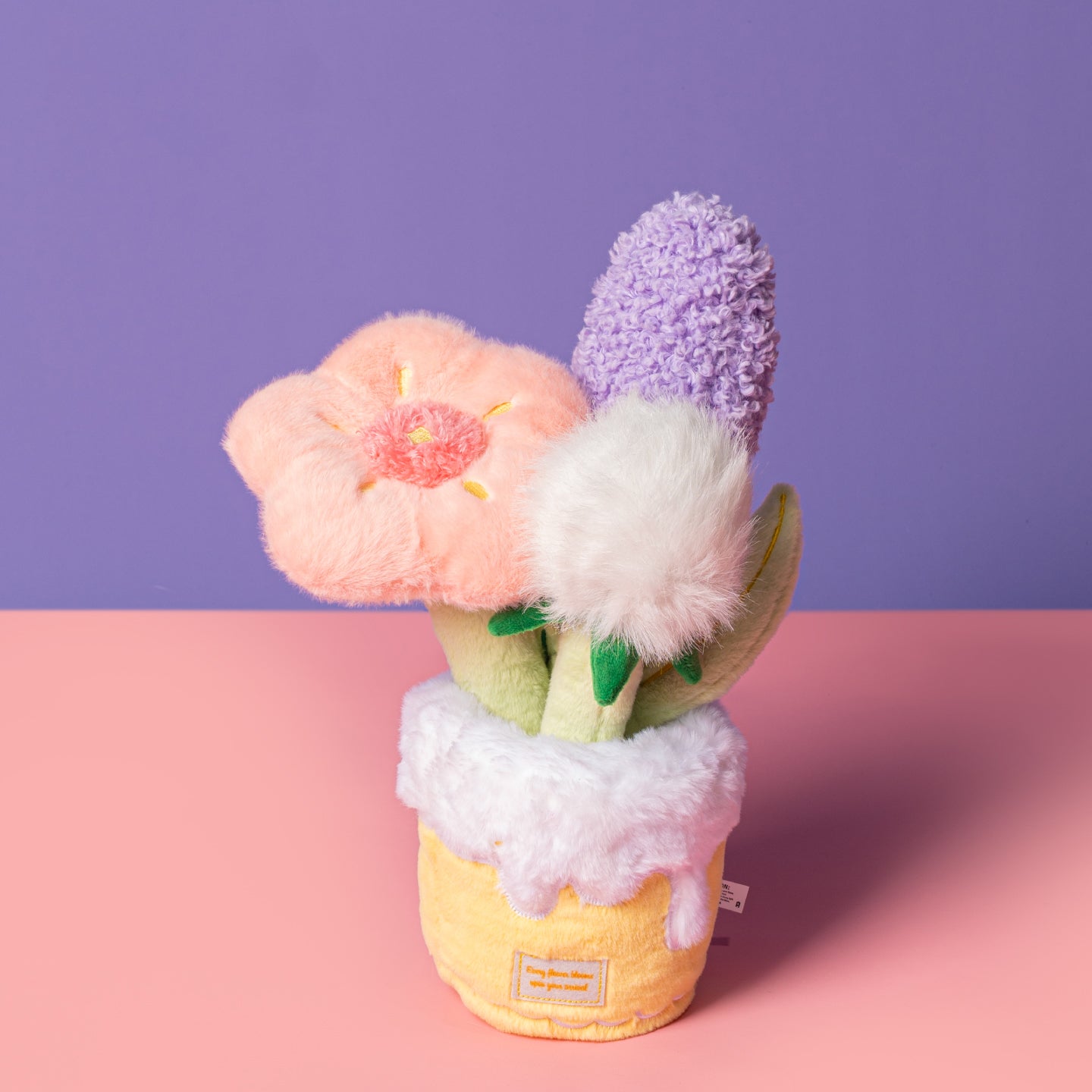 Flower Plush Dog Toys Set