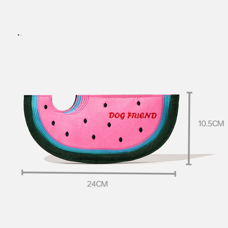 Watermelon Flying Disc Dog Toy