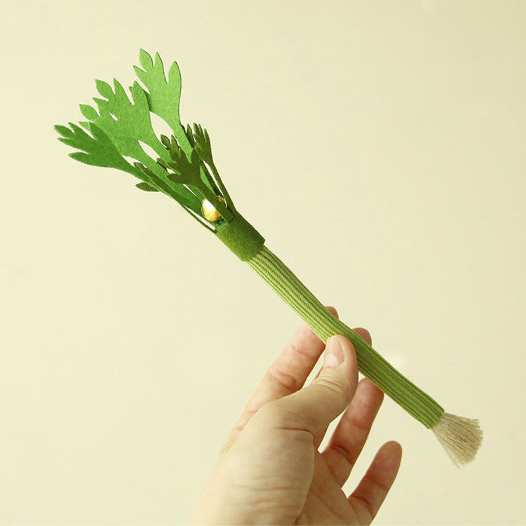 Celery Cat Toy with Bell & Silvervine