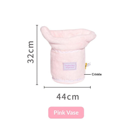 Flower Plush Dog Toys Set