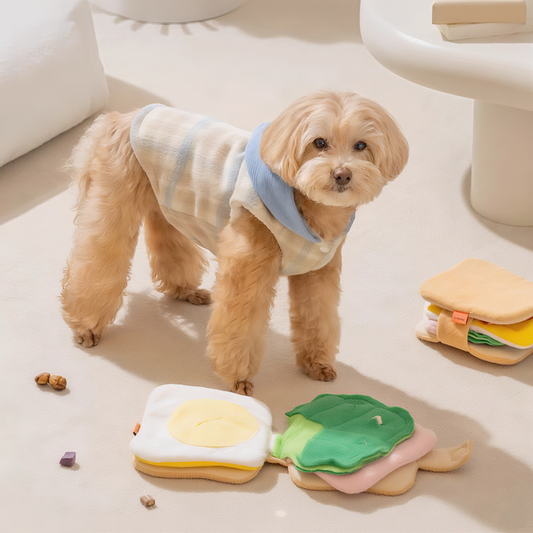 Sandwich Snuffle Dog Toy