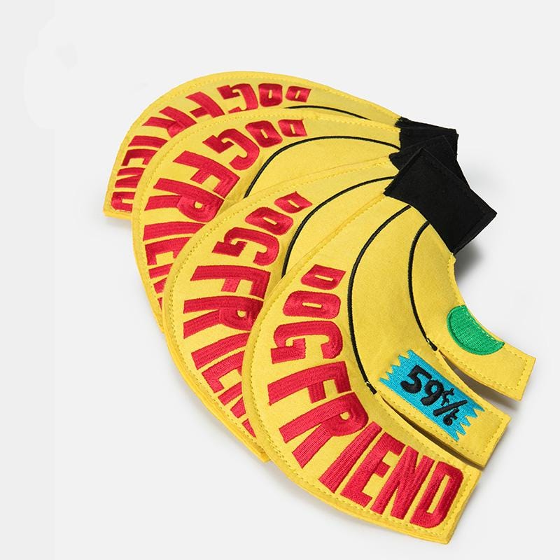 Banana Flying Disc Dog Toy