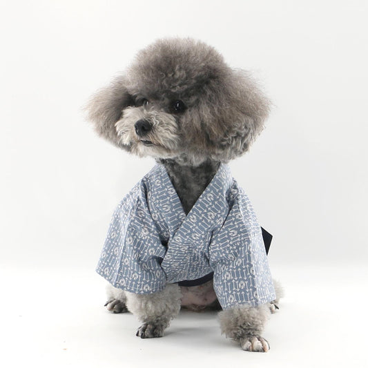 Dog Japanese Yukata Kimono
