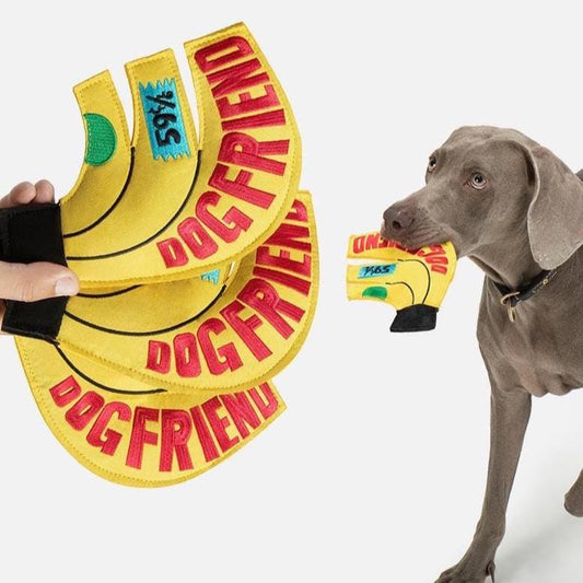 Banana Flying Disc Dog Toy