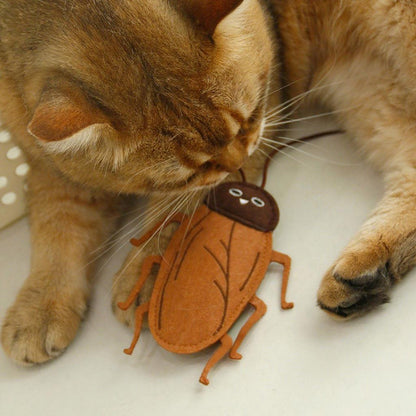 Realistic Cockroach Catnip Toy