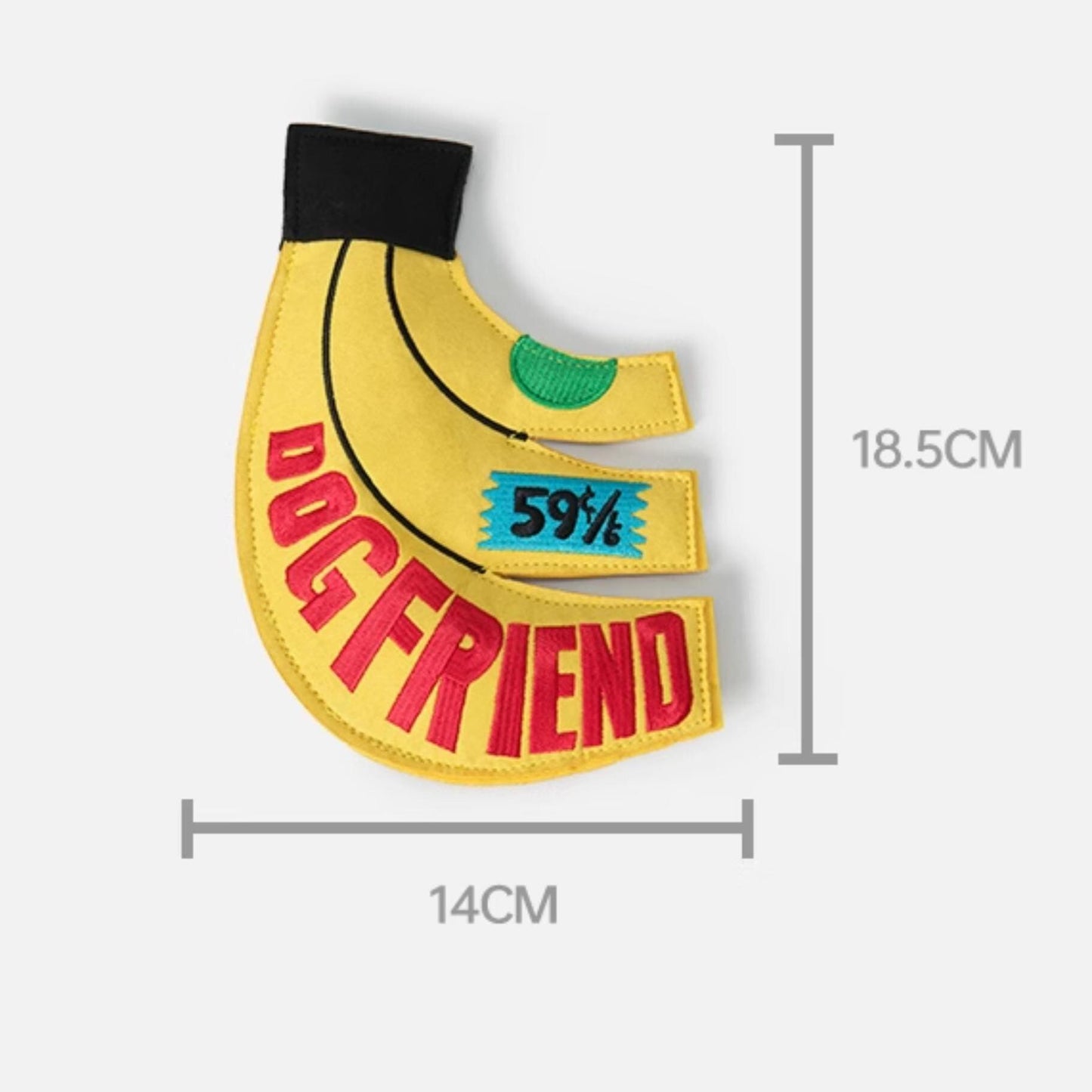 Banana Flying Disc Dog Toy