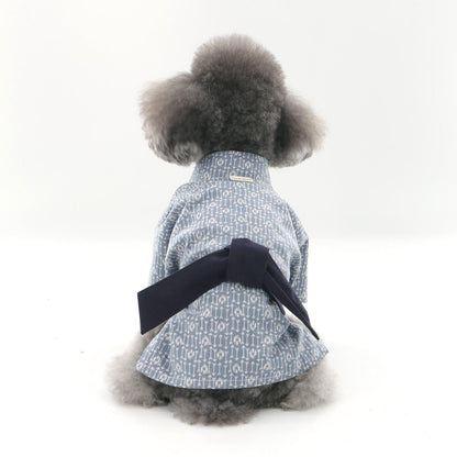 Dog Japanese Yukata Kimono