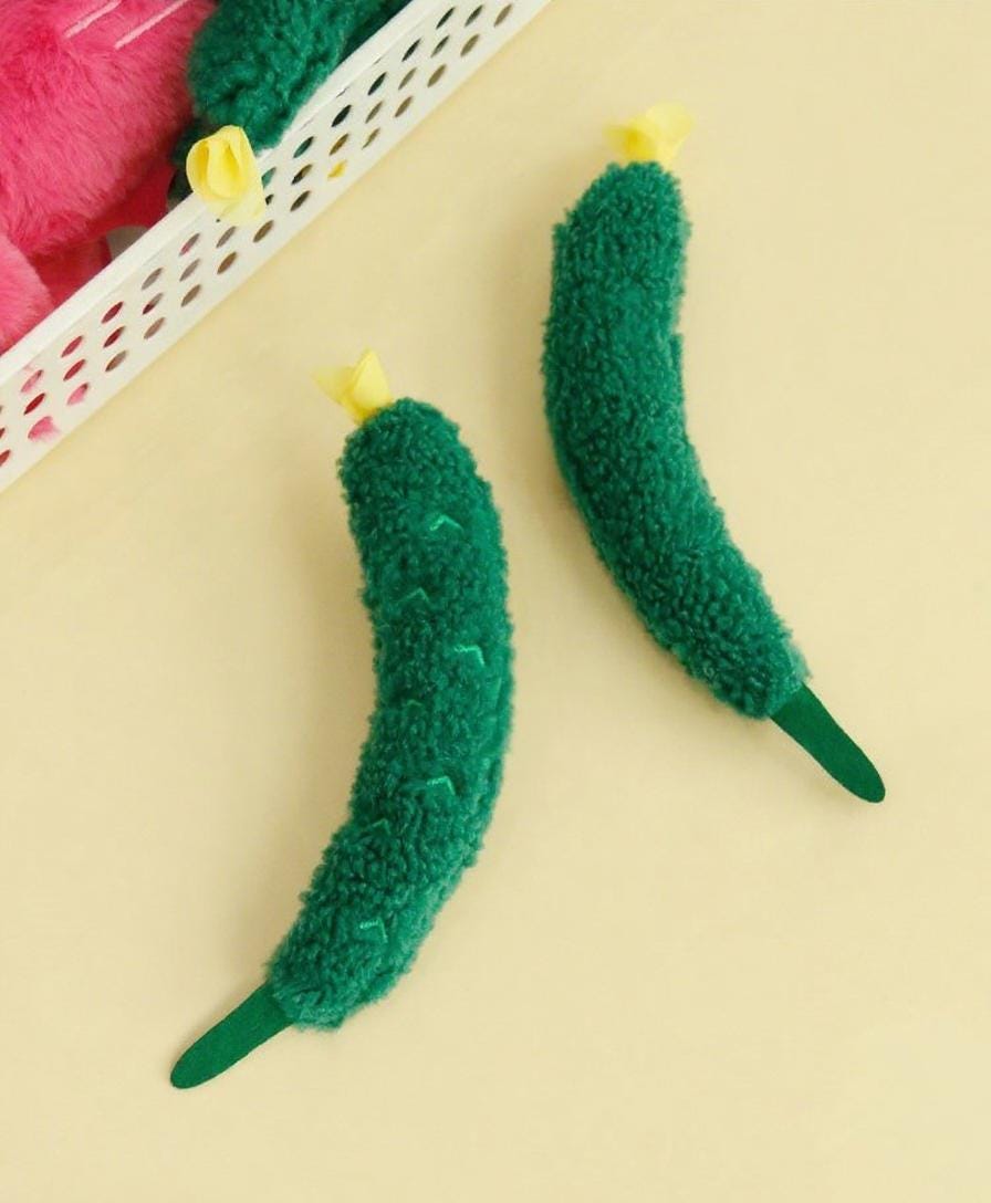 Crinkle Veggie Cat Toys