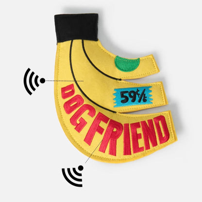 Banana Flying Disc Dog Toy