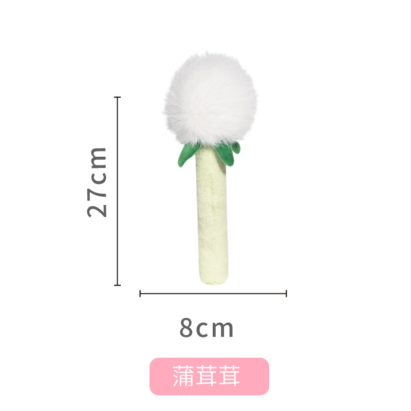 Flower Plush Dog Toys Set