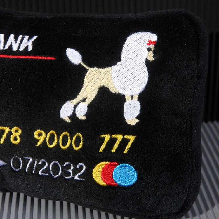 Interactive Credit Card Squeaky Dog Toy