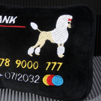 Interactive Credit Card Squeaky Dog Toy