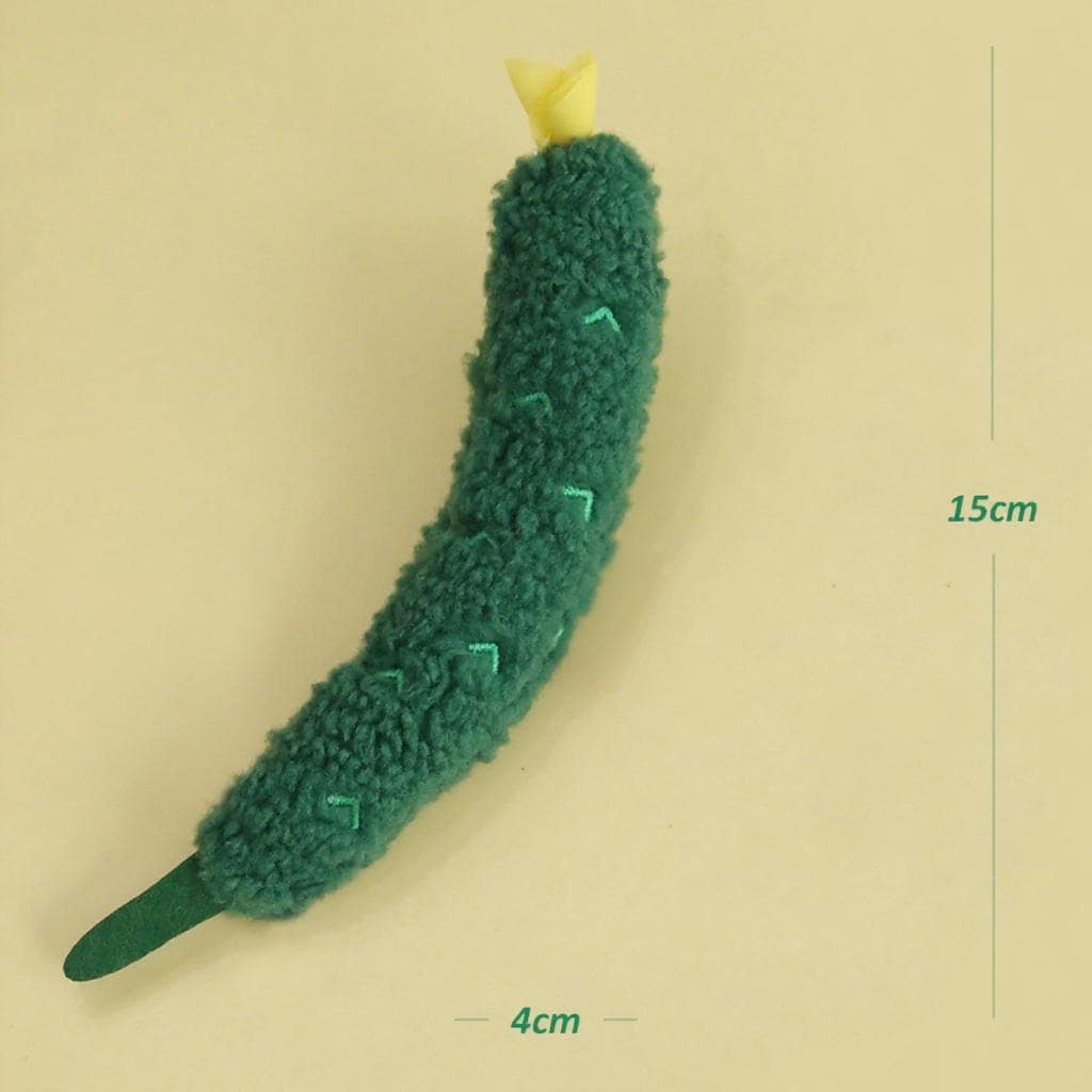 Crinkle Veggie Cat Toys