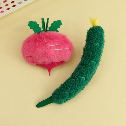 Crinkle Veggie Cat Toys